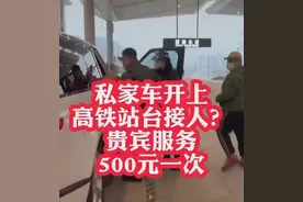 工人日报e网评｜“私家车上高铁站台”，这样的增值服务可不可以有？图片