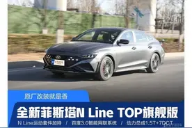 全网首测全新菲斯塔N Line！200匹马力、颜值高，原厂改装就是香图片