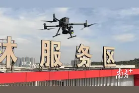大型无人机升空纠违，惠州交警开启“春运模式”图片