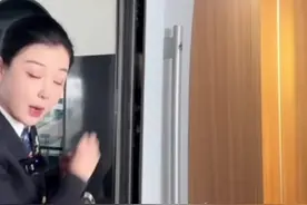 铁路乘务员说春运：高铁列车上的门该怎么开？图片