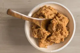 中国黄豆酱 ，味噌的前身图片