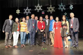 美国李文斯顿华夏中文学校举办新年晚会图片