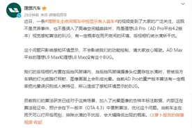 理想汽车回应夜间中控显示有人追车：算法BUG图片
