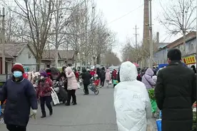年集寻“年味”！潍坊市“坊子大集”热闹开市图片