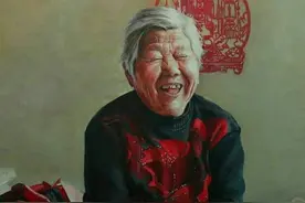 冯连伟|母亲的银丝图片