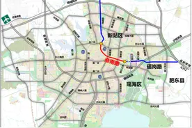 合肥淮南路工程大年初一开始封闭施工图片