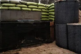 乌克兰正在基辅建造长期防御工事图片