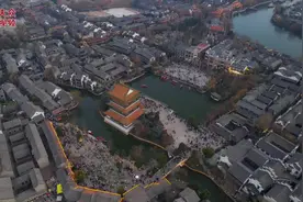 视频｜11.9万人次！台儿庄古城新年人气“开门红”图片