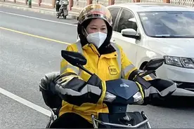 80后“外卖小姐姐”五年坚守留沪过春节：今年奖励更吸引人图片