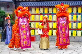 黄梅正月戏味浓图片