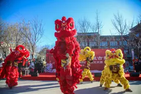 莱州“贺岁迎新 花城古韵”新春文化大集热闹开市图片