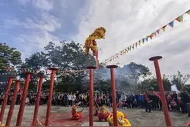 看狮舞：“神秘的东方力量”图片