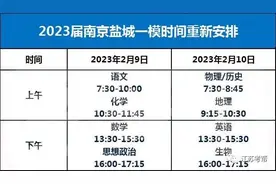开学临近，南京这些考试时间定了图片