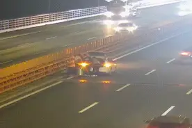 高速公路上惊现“跳舞男孩”！民警：我都捏了把汗…图片