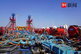江苏油田启用国内最大功率压裂设备开发页岩油图片