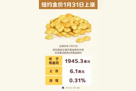 （图表）［财经·行情］纽约金价1月31日上涨图片