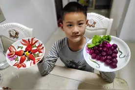 水果拼盘｜寻找年味·烟台中小学生作品选登图片