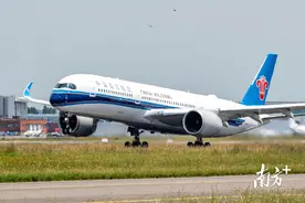 南航广州—悉尼航线加密至每天一班，空客A350执飞图片