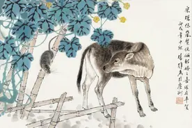 “方氏一绝”——宋玉麟谈方楚雄的动物画图片