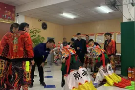 宝安西乡径贝社区举办麒麟点睛活动，发扬光大客家传统文化图片