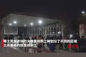 果然视频|蹲点济南零工市场:技术工种是“香饽饽”图片