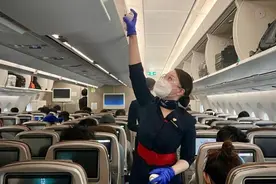 飞往春天的航班 东航乘务员：“脚不沾地”的日子回来了图片