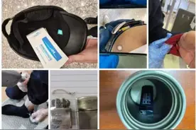 保温杯里、腰带扣内、袜子中、内衣里……多名旅客意图藏匿打火机乘机被查获图片