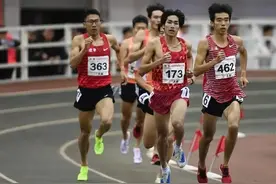 全国室内田径邀请赛首站 陈冠锋刷新个人最好成绩夺冠图片