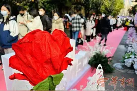 2月14日情人节西安2000余对新人领证 有新人约跑腿凌晨3点排队图片