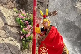 果然视频|“00后”小伙苦练10年，还原86版孙悟空图片