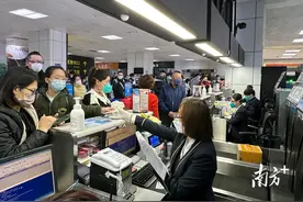 春运期间南航珠海承运旅客34万人次 ，同比增长123.73%图片