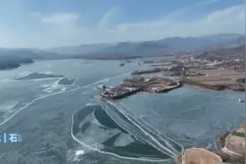 按图索冀｜水天一色冰湖美图片