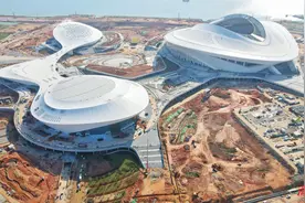 聚焦新体育中心凤凰体育馆图片