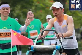 父子俩的第56场马拉松，打卡完毕！图片