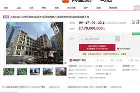 上海保华国际广场资产21.7亿元挂牌拍卖，此前已两次流拍图片