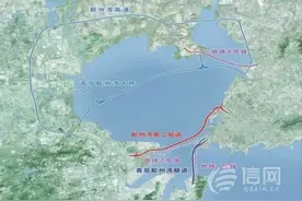 胶州湾第二海底隧道进展顺利 百年工程助推青岛高质量发展图片