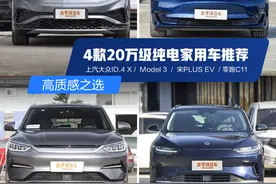 高质感之选 4款20万级纯电家用车推荐图片