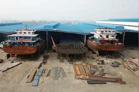 强研发、赶订单、拓市场——洞庭湖畔船舶小镇生产一线见闻图片