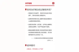 难治性过敏性休克，如何治疗？图片