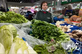 又到春菜“尝鲜”时 合肥菜市香椿、荠菜热卖图片