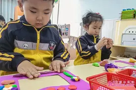 妇女节，萌娃给妈妈做一份小礼物图片