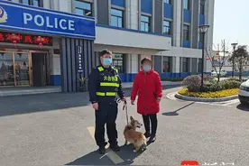 “警网融合”助力爱犬回家图片