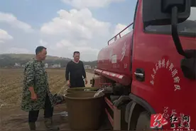 石桥镇：送水十里解民忧 抗旱为民暖农心图片