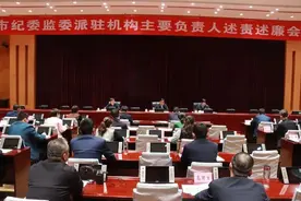 市纪委监委组织派驻机构主要负责人述责述廉图片