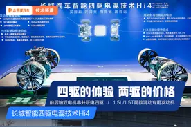 长城发布Hi4电混技术，以后两驱价格买四驱？比亚迪有压力了！图片