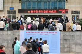 报录比例最高3:1，湖南水电职院单招考试顺利进行图片