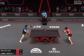 一场高质量对决！林高远3比2战胜梁靖崑，晋级8强图片