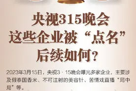 央视315晚会这些企业被“点名”，后续如何？图片