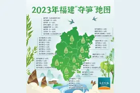 2023福建“夺笋”地图出炉，一图了解福建有多少笋！图片