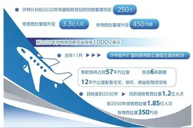 沙特加快发展航空业图片